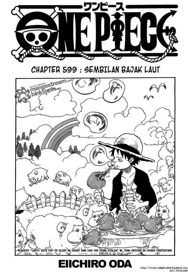 Baca Komik One Piece Chapter 599 Gambar 1