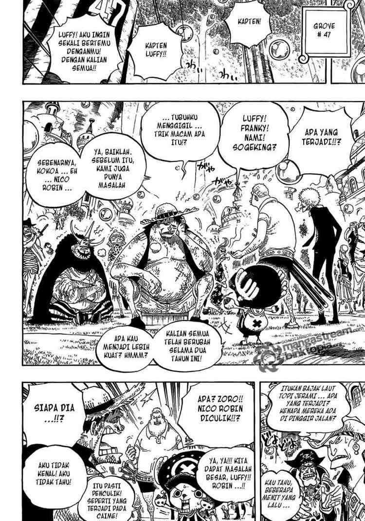 One Piece Chapter 599 Gambar 11