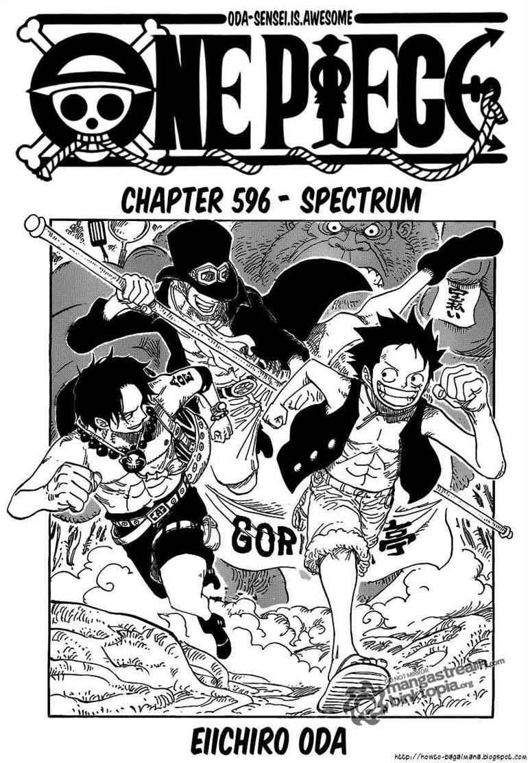 Baca Komik One Piece Chapter 596 Gambar 1