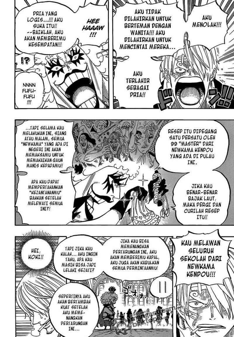 One Piece Chapter 595 Gambar 16