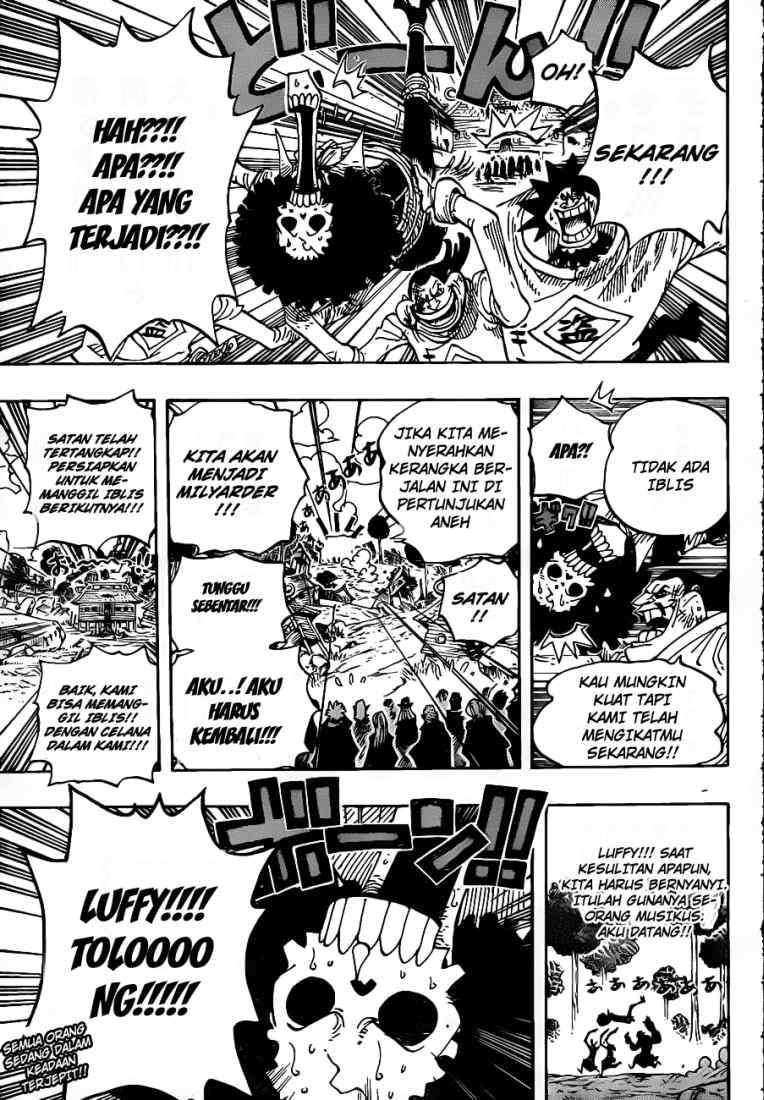 One Piece Chapter 592 Gambar 19