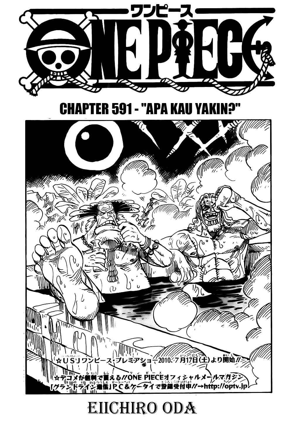 Baca Komik One Piece Chapter 591 Gambar 1