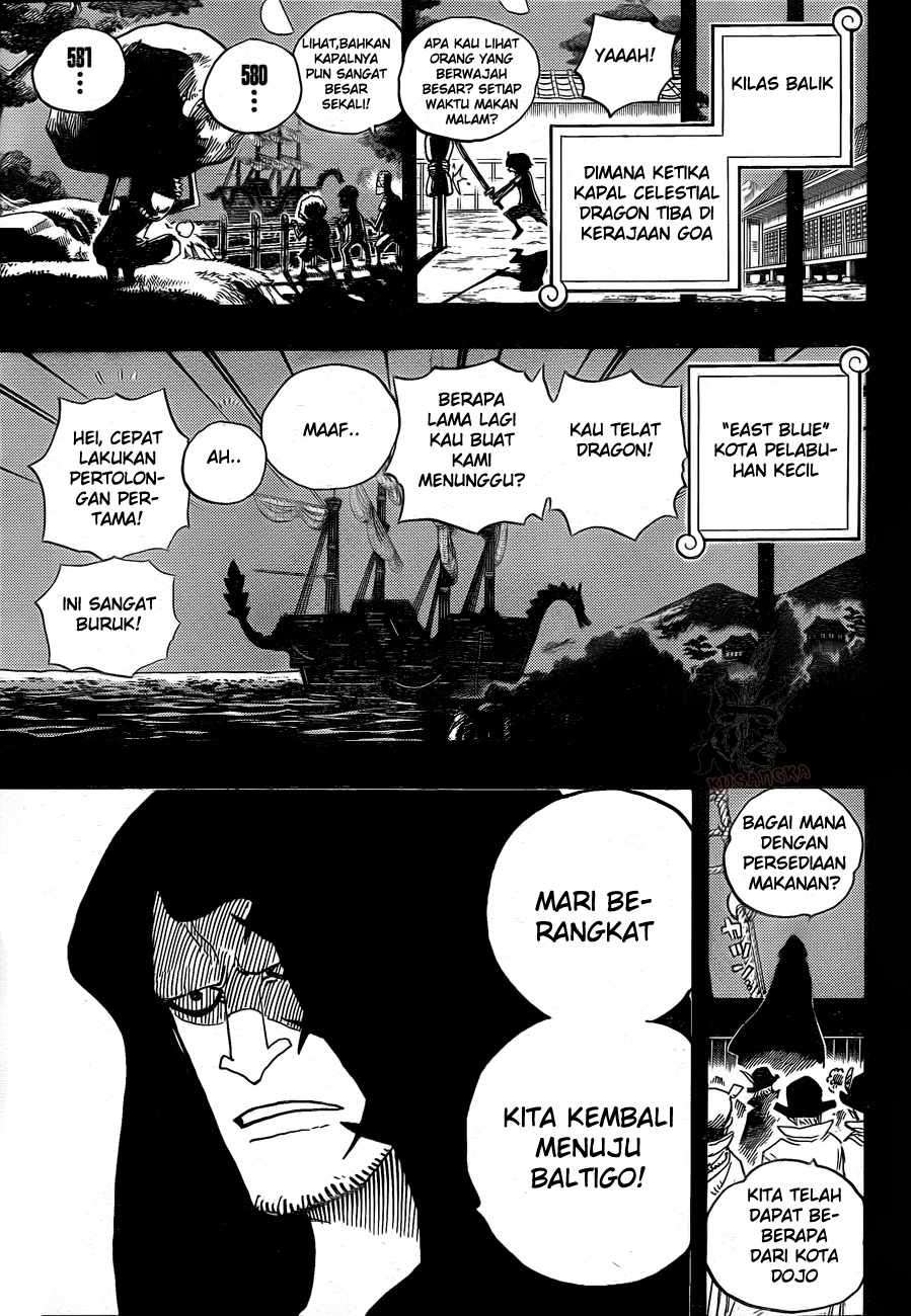One Piece Chapter 589 Gambar 8