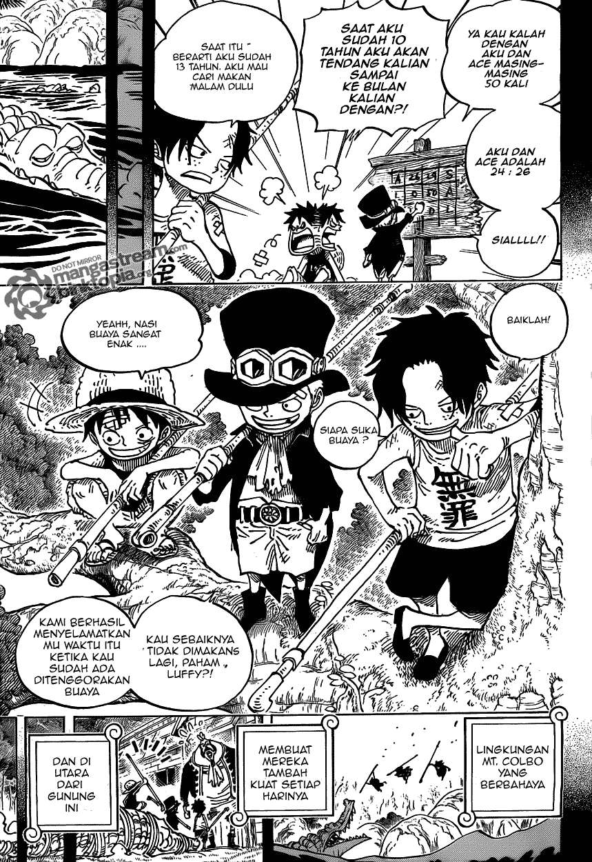 One Piece Chapter 585 Gambar 3