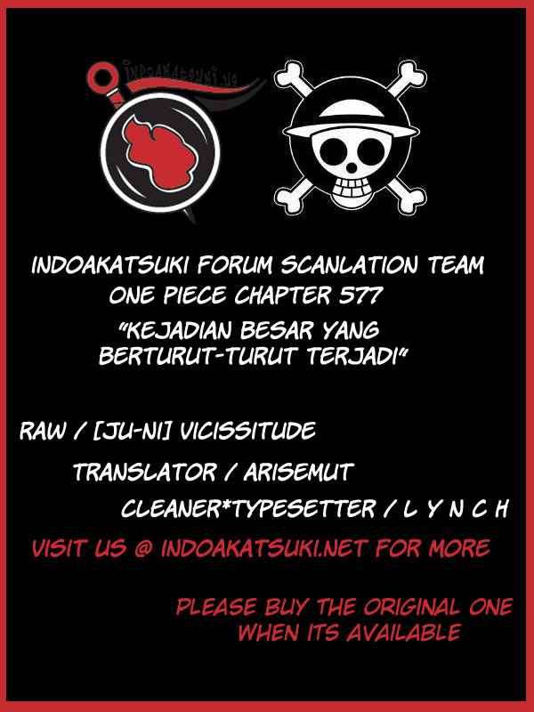 Baca Komik One Piece Chapter 577 Gambar 1