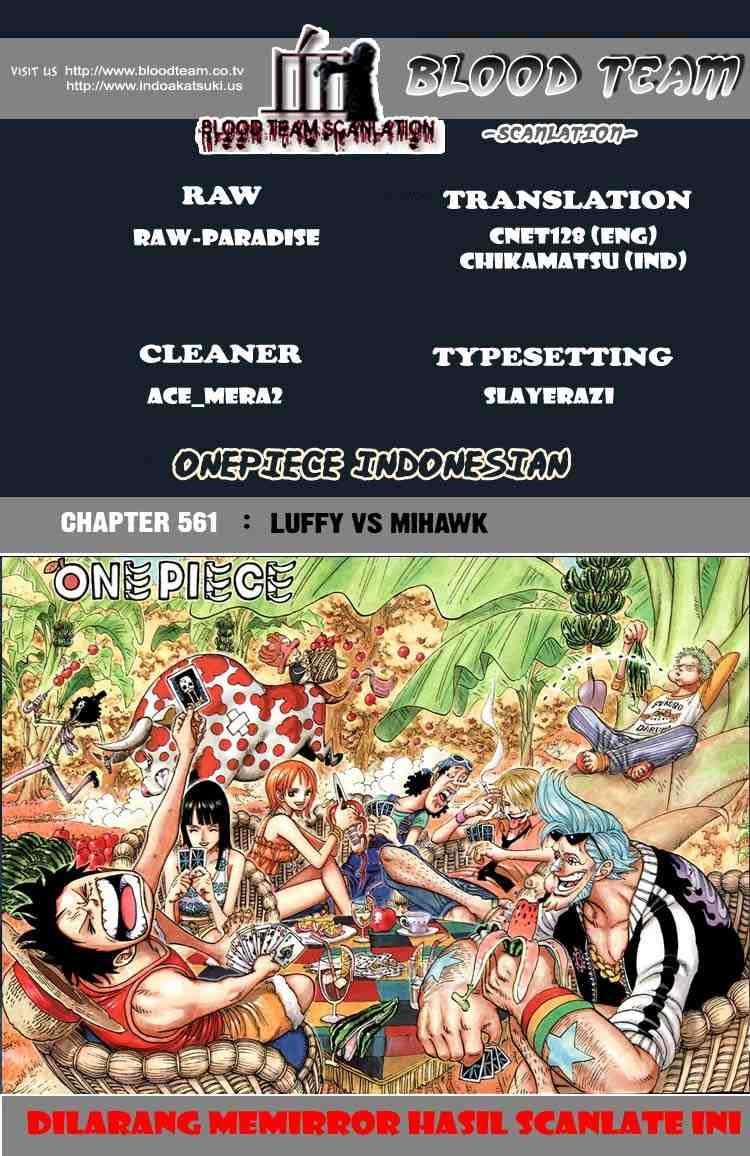 Baca Komik One Piece Chapter 561 Gambar 1