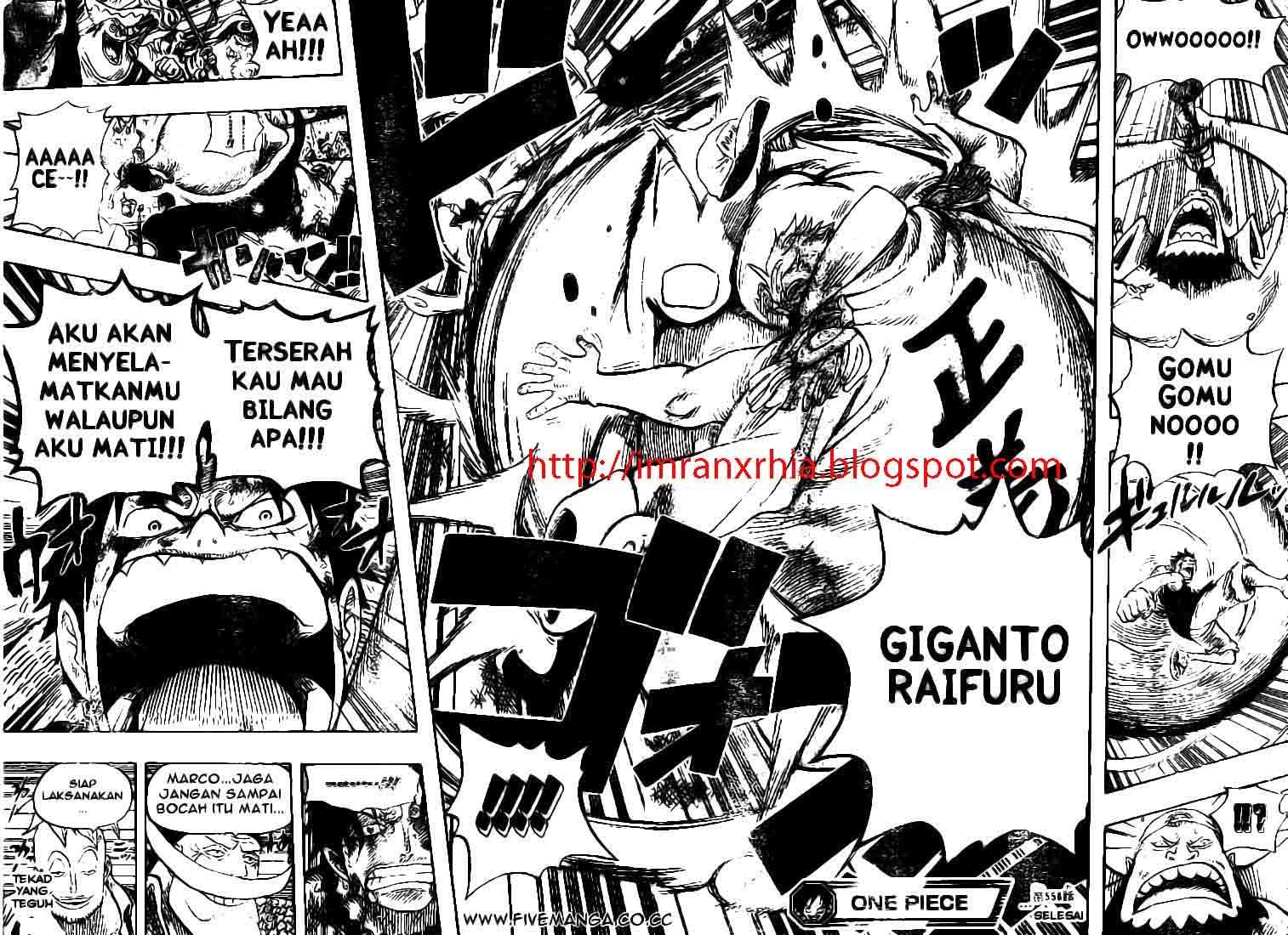 One Piece Chapter 558 Gambar 13