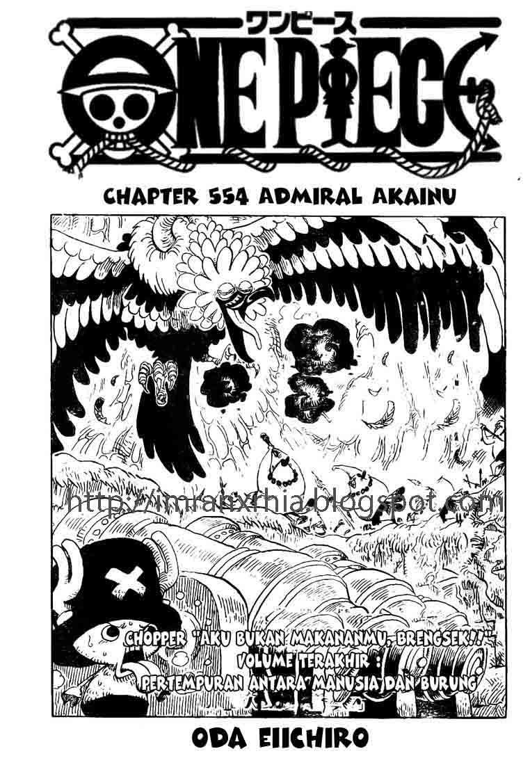 Baca Manga One Piece Chapter 554 Gambar 2