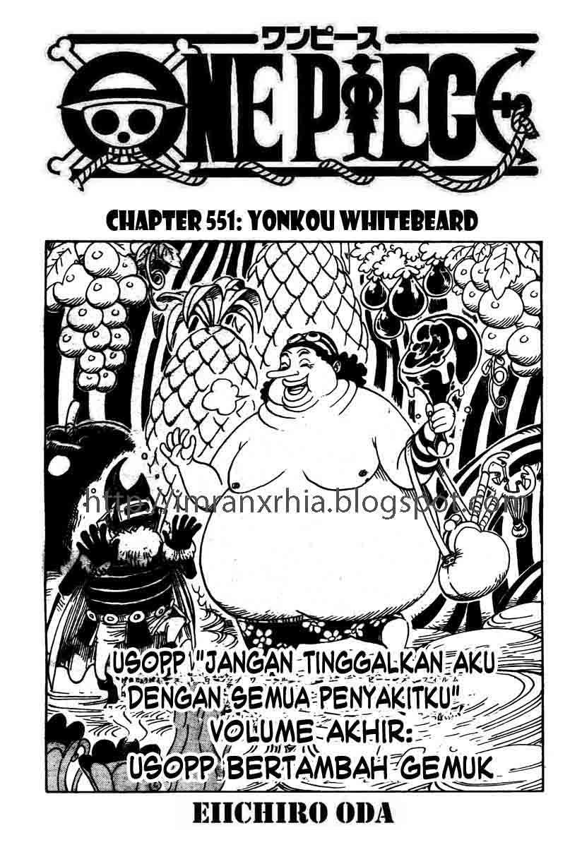 Baca Komik One Piece Chapter 551 Gambar 1
