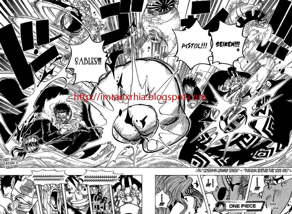 One Piece Chapter 542 Gambar 16