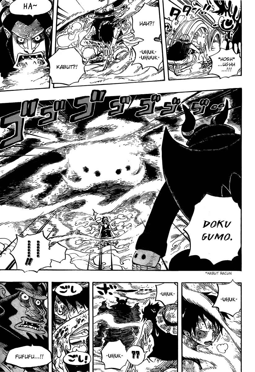 One Piece Chapter 535 Gambar 17
