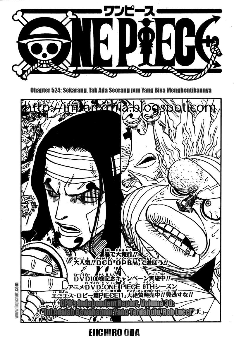 Baca Komik One Piece Chapter 524 Gambar 1