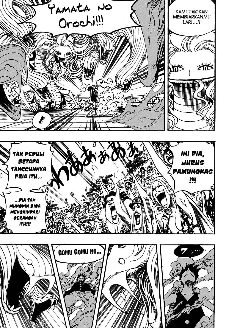 One Piece Chapter 520 Gambar 9