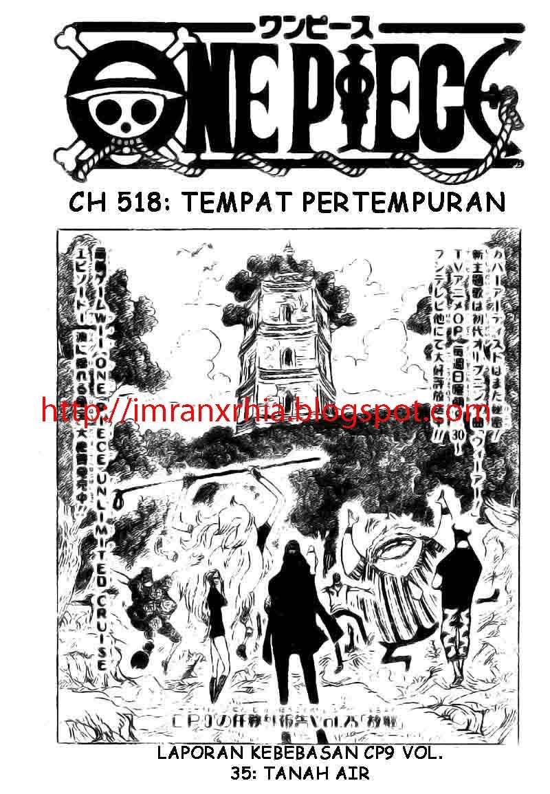 Baca Komik One Piece Chapter 518 Gambar 1