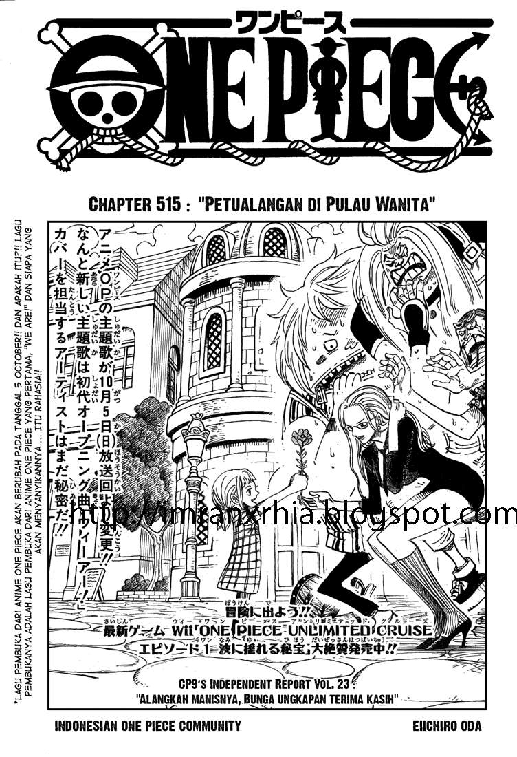 Baca Komik One Piece Chapter 515 Gambar 1