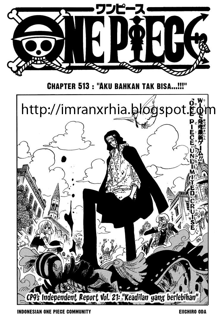 Baca Komik One Piece Chapter 513 Gambar 1