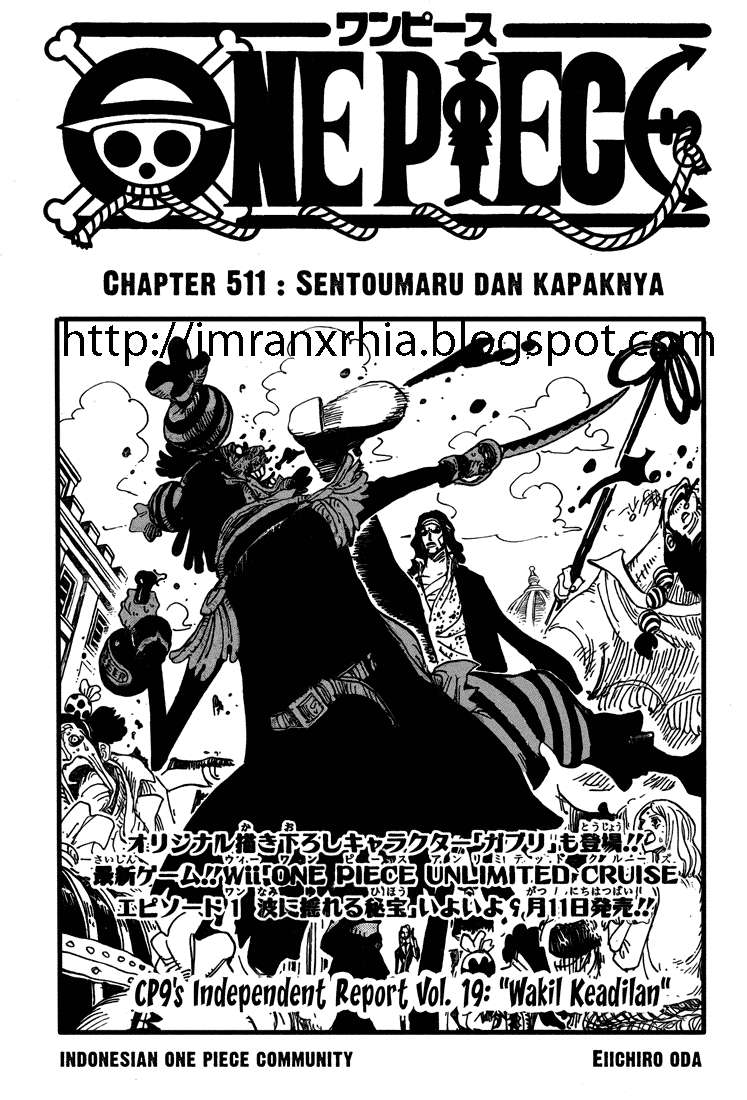 Baca Komik One Piece Chapter 511 Gambar 1