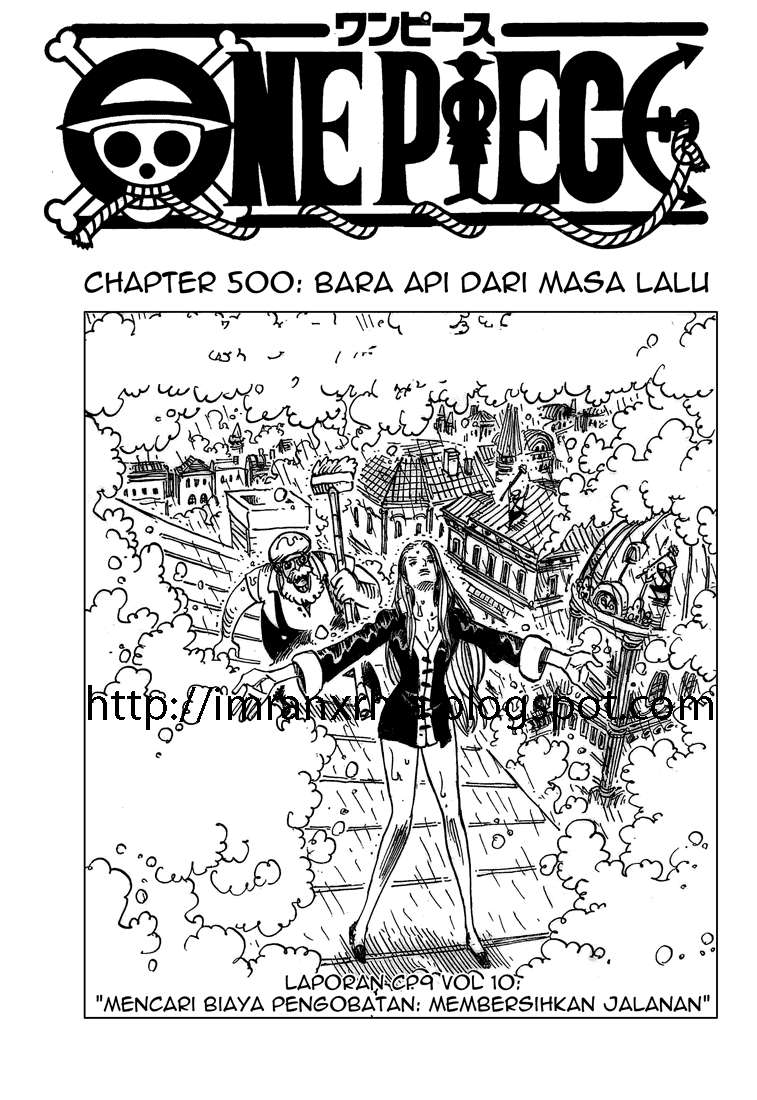 Baca Komik One Piece Chapter 500 Gambar 1