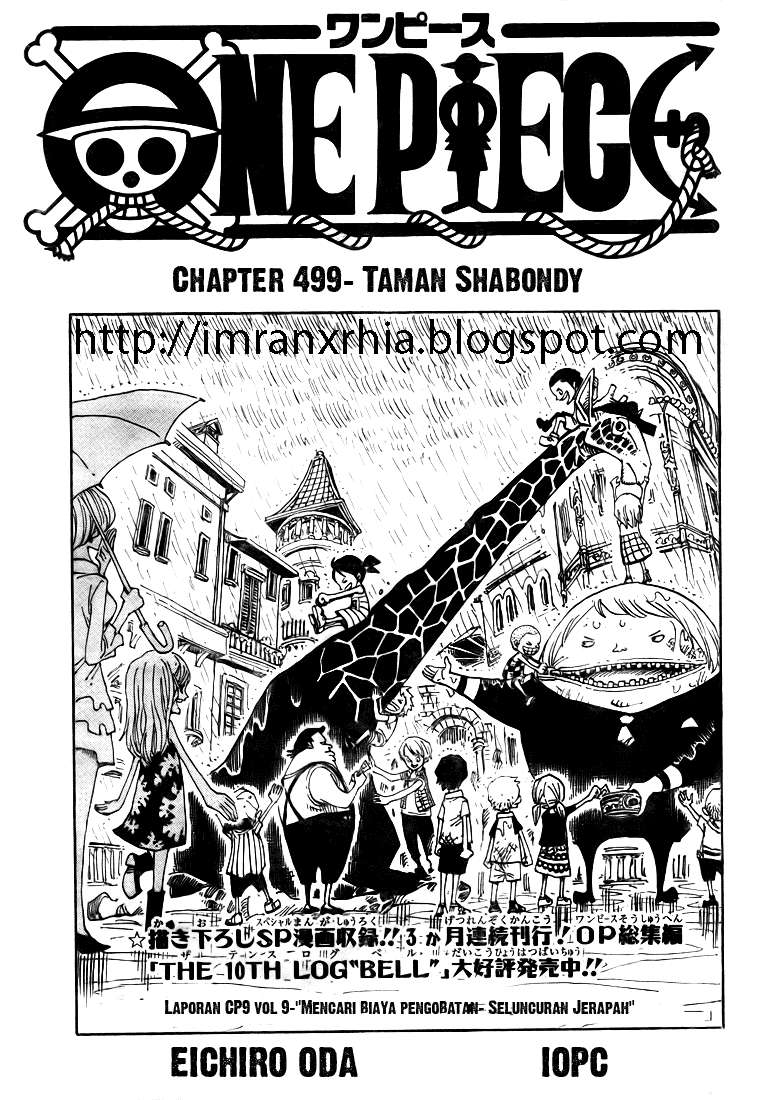 Baca Manga One Piece Chapter 499 Gambar 2