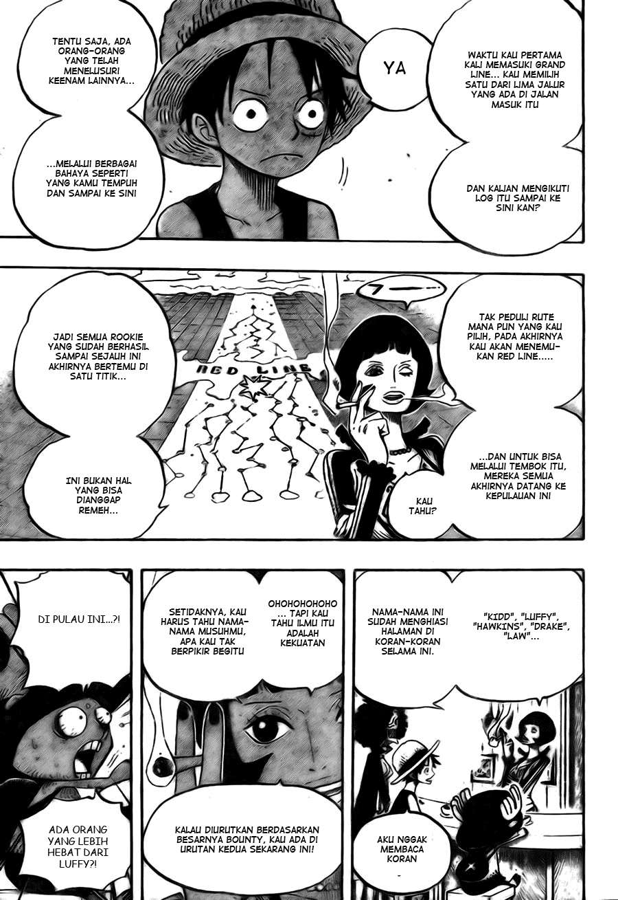 One Piece Chapter 498 Gambar 11