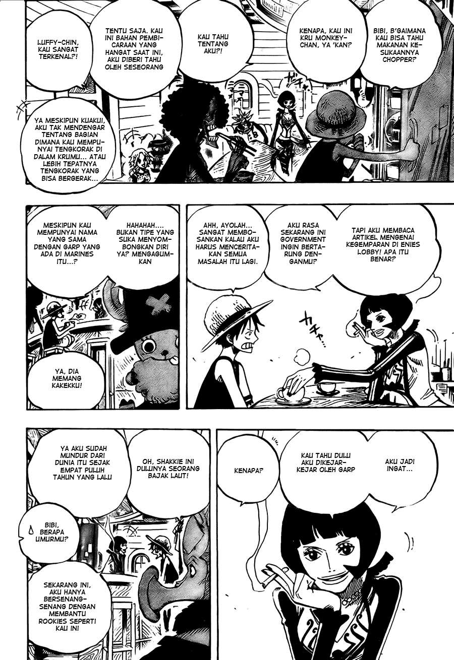 One Piece Chapter 498 Gambar 8