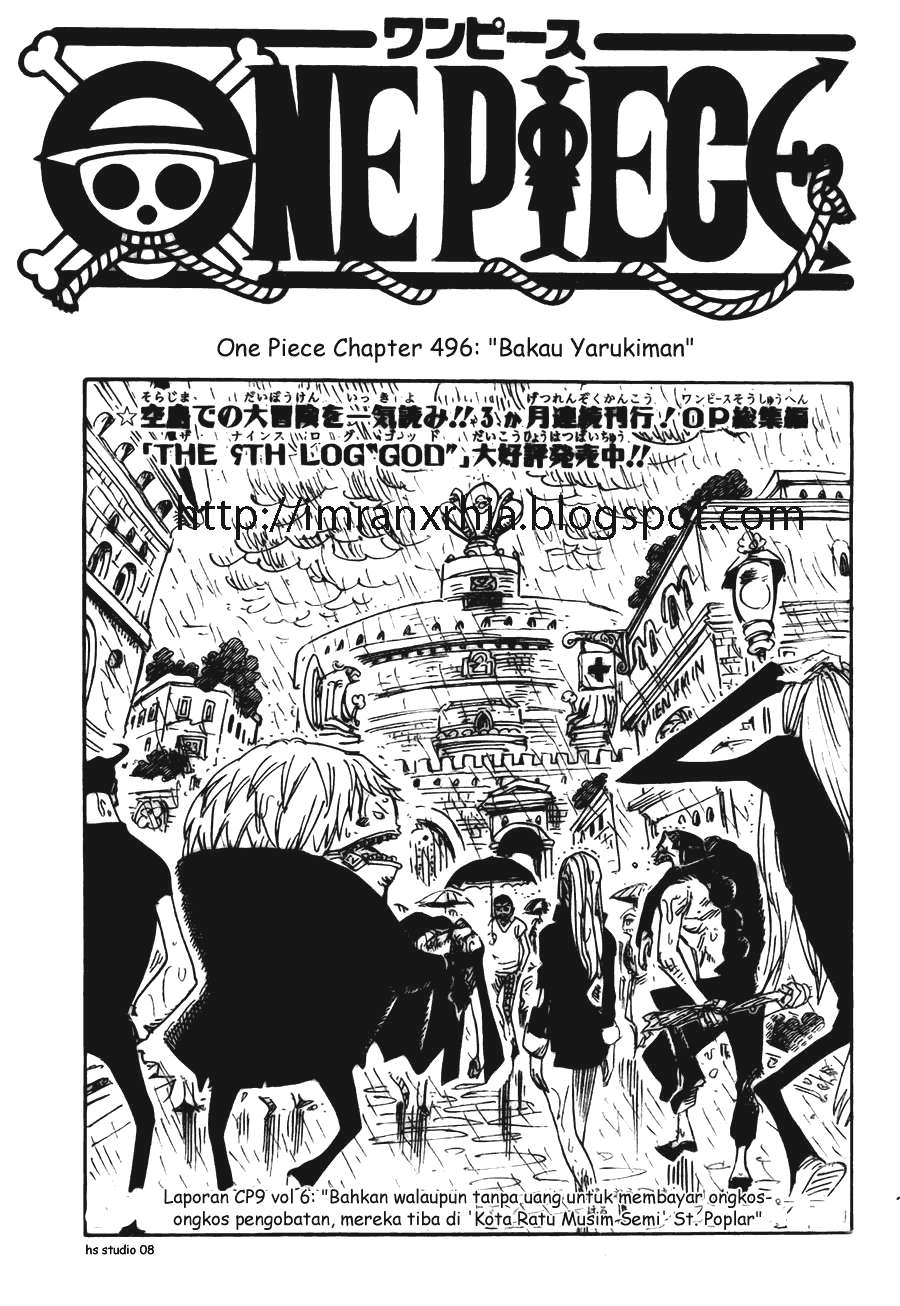 Baca Komik One Piece Chapter 496 Gambar 1
