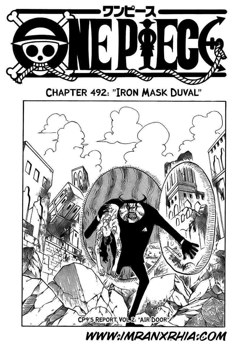 Baca Komik One Piece Chapter 492 Gambar 1