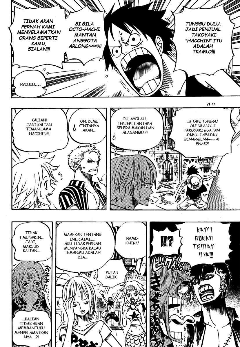 One Piece Chapter 492 Gambar 14
