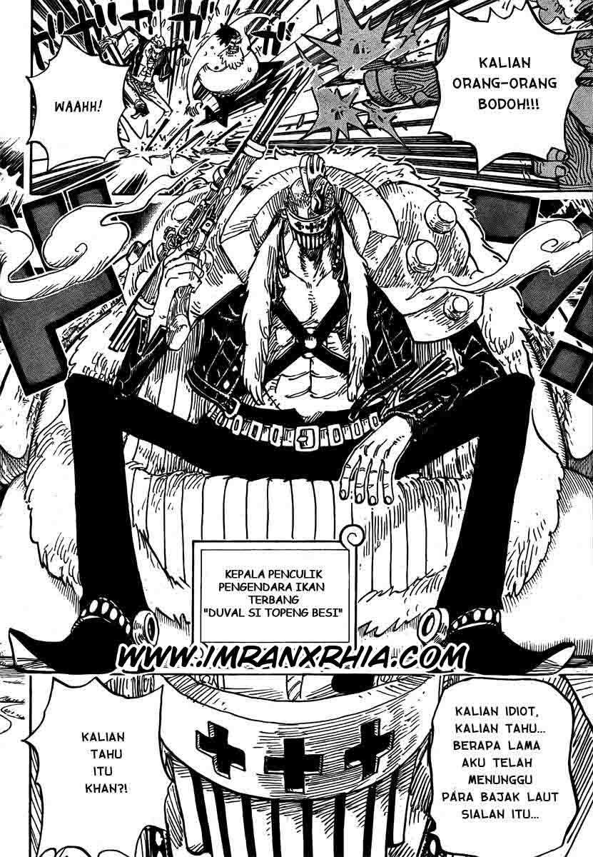 One Piece Chapter 492 Gambar 4