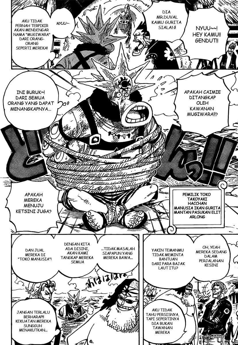 One Piece Chapter 492 Gambar 8