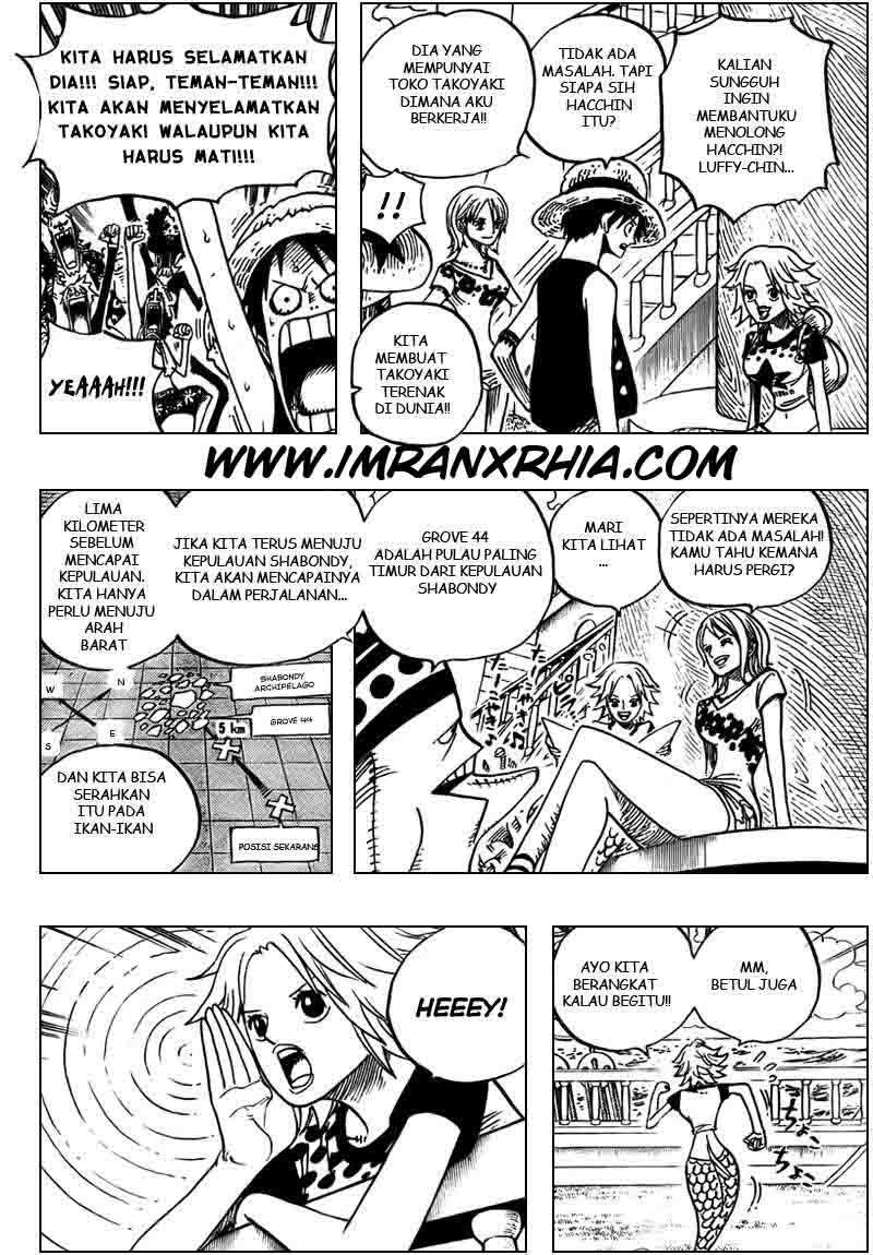 One Piece Chapter 491 Gambar 10