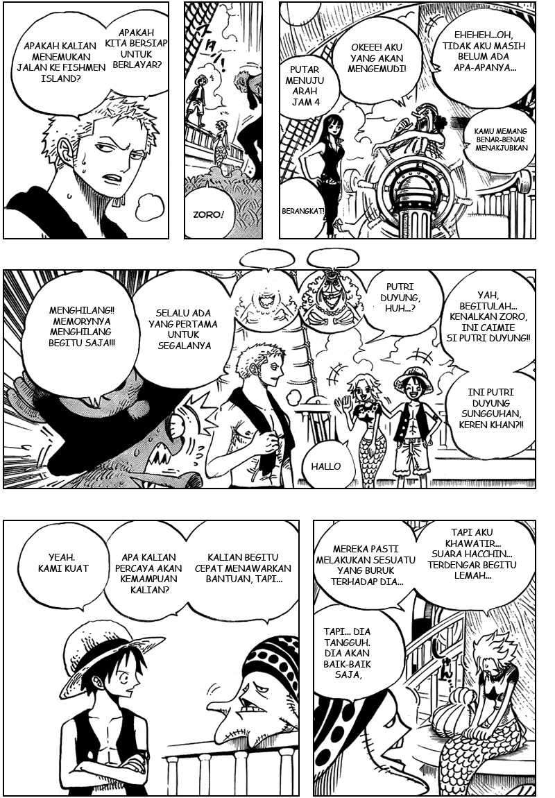 One Piece Chapter 491 Gambar 13