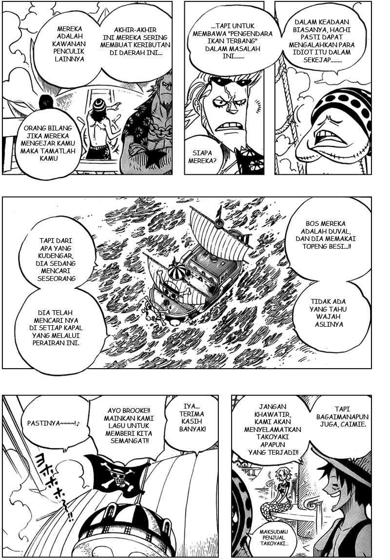 One Piece Chapter 491 Gambar 15