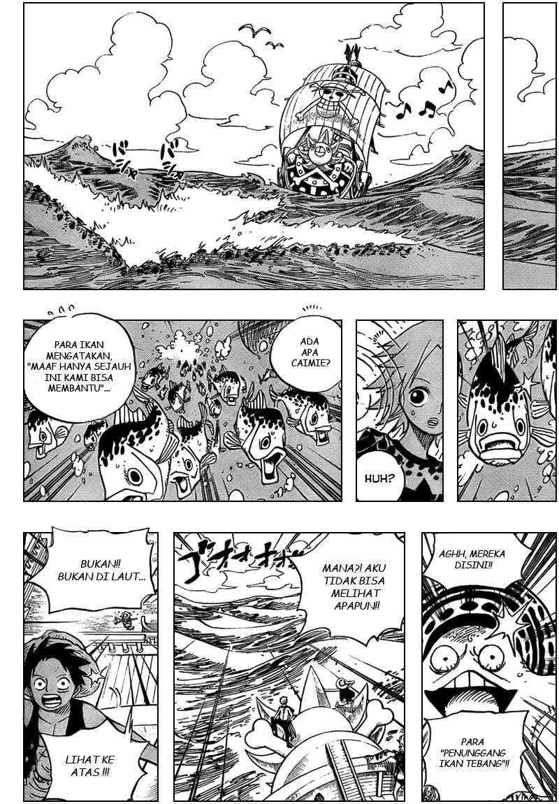 One Piece Chapter 491 Gambar 16