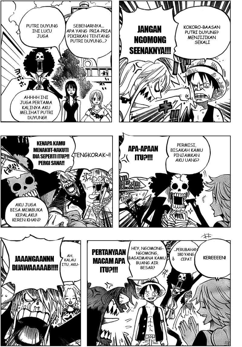 One Piece Chapter 491 Gambar 3