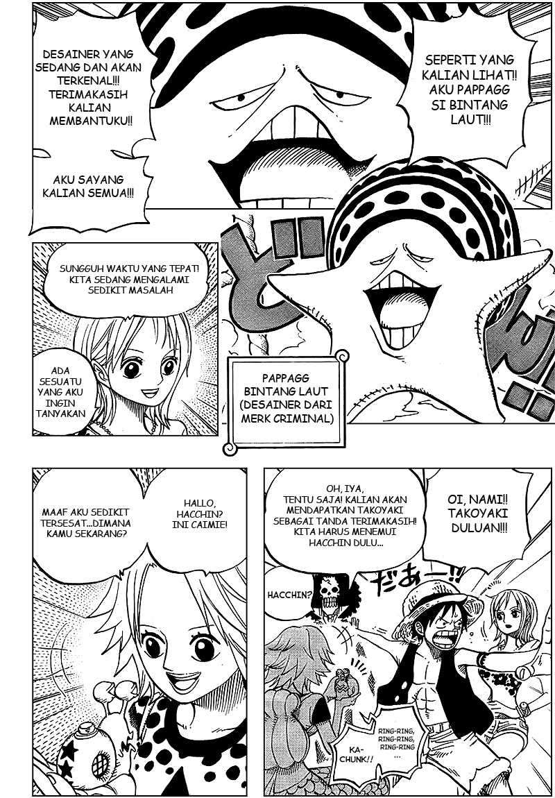 One Piece Chapter 491 Gambar 6