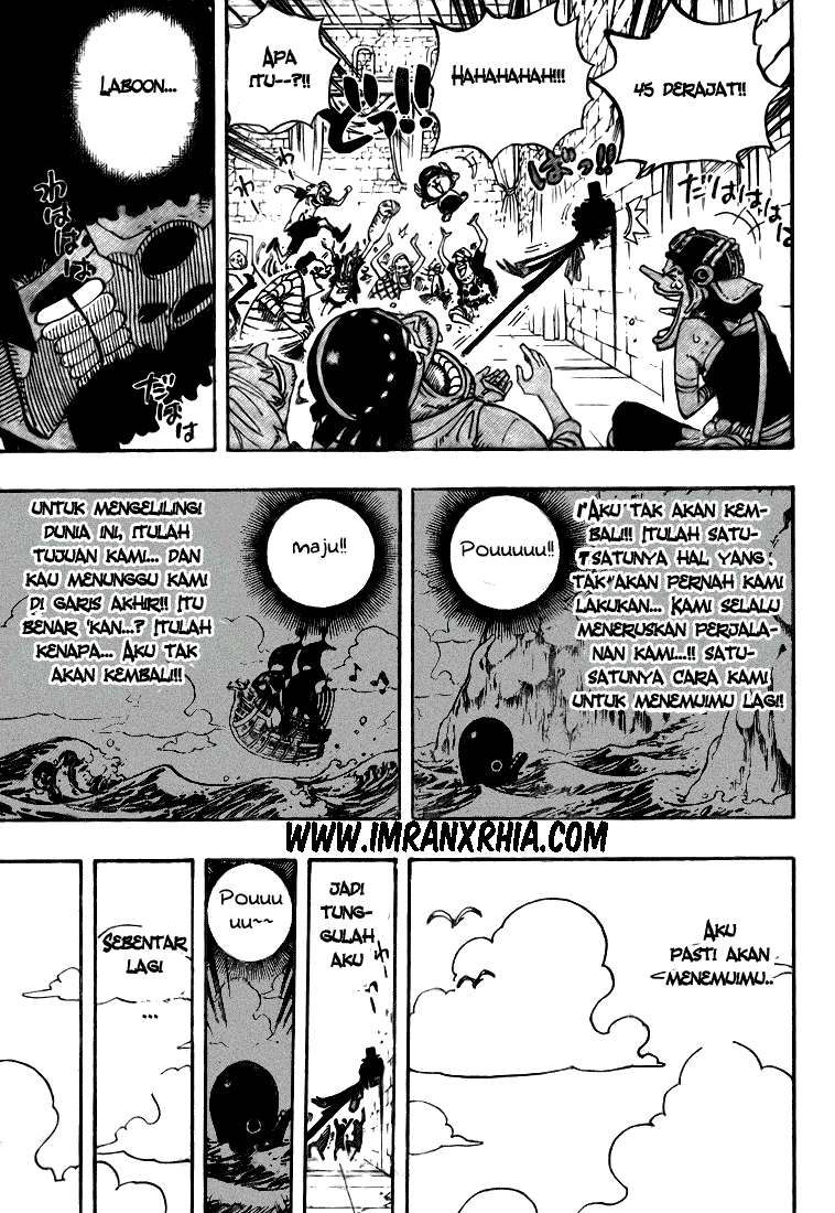 One Piece Chapter 489 Gambar 7