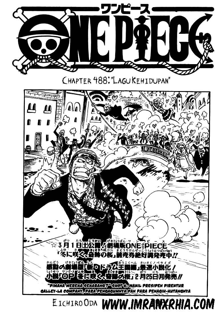 Baca Komik One Piece Chapter 488 Gambar 1