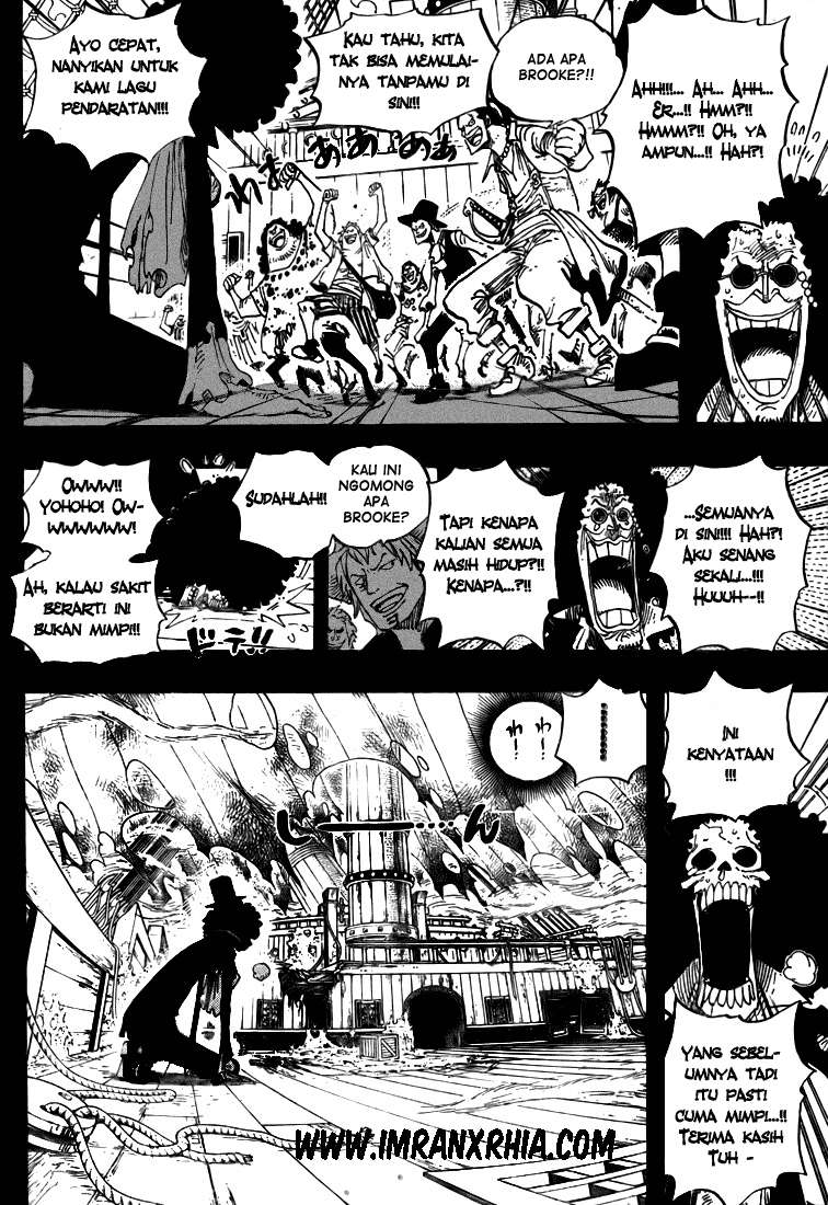 One Piece Chapter 488 Gambar 4