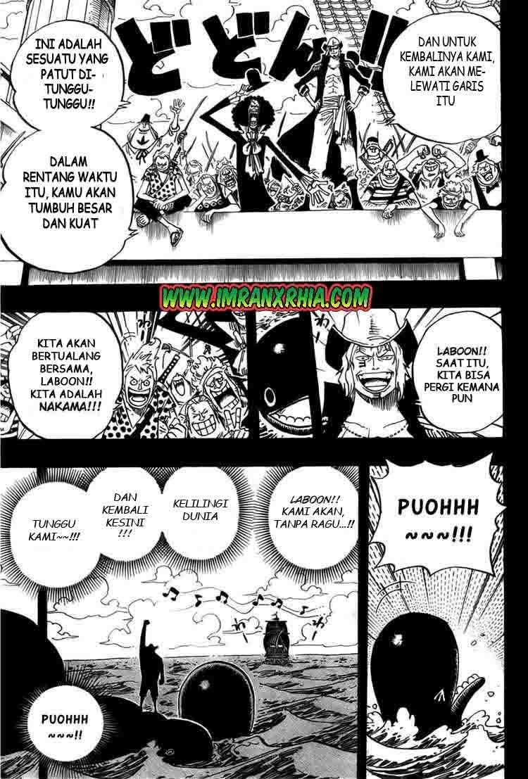 One Piece Chapter 487 Gambar 11