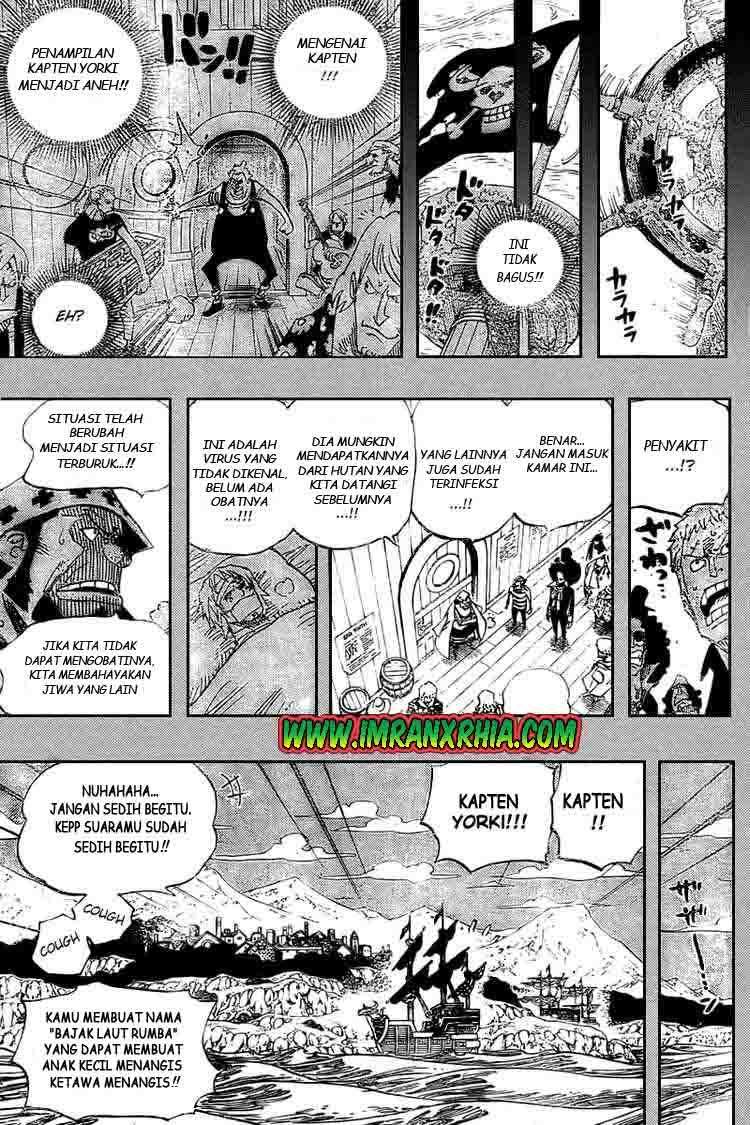 One Piece Chapter 487 Gambar 17
