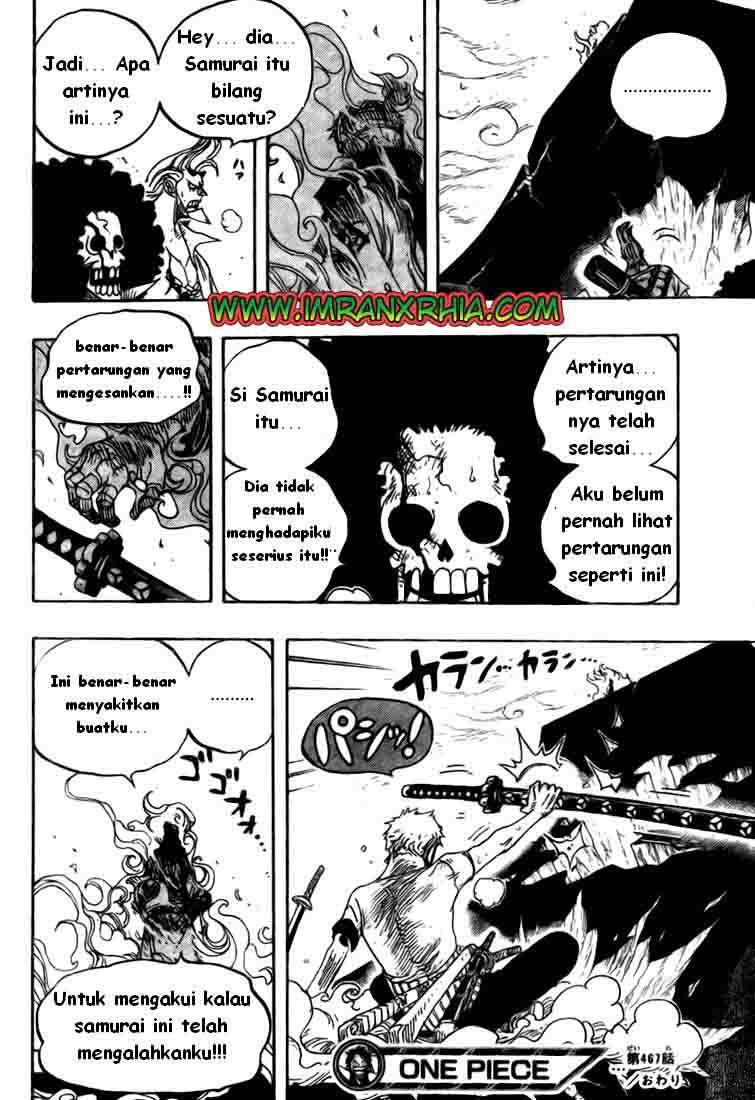 One Piece Chapter 467 Gambar 17