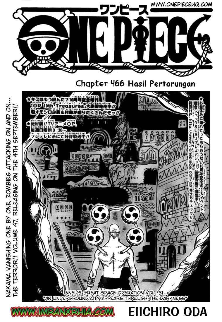 Baca Komik One Piece Chapter 466 Gambar 1
