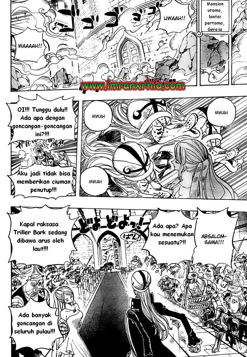One Piece Chapter 462 Gambar 14