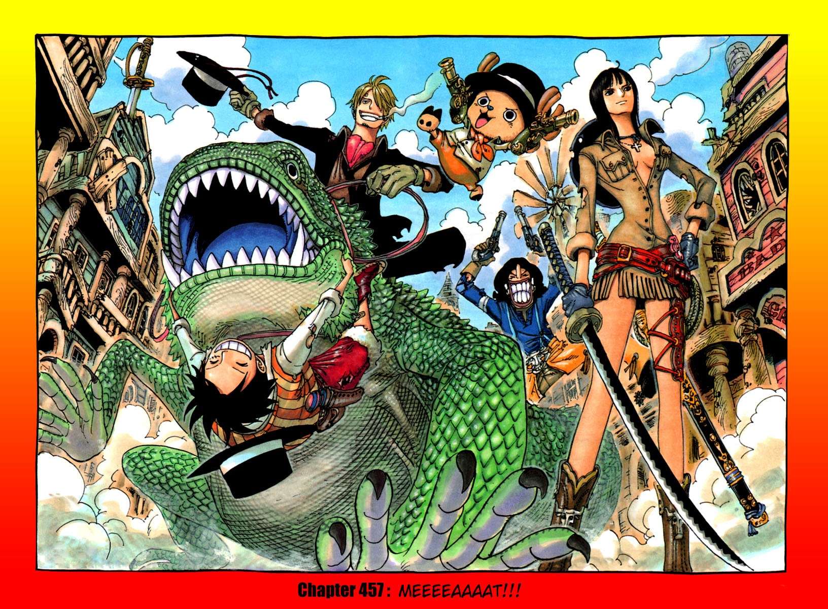Baca Komik One Piece Chapter 457 Gambar 1