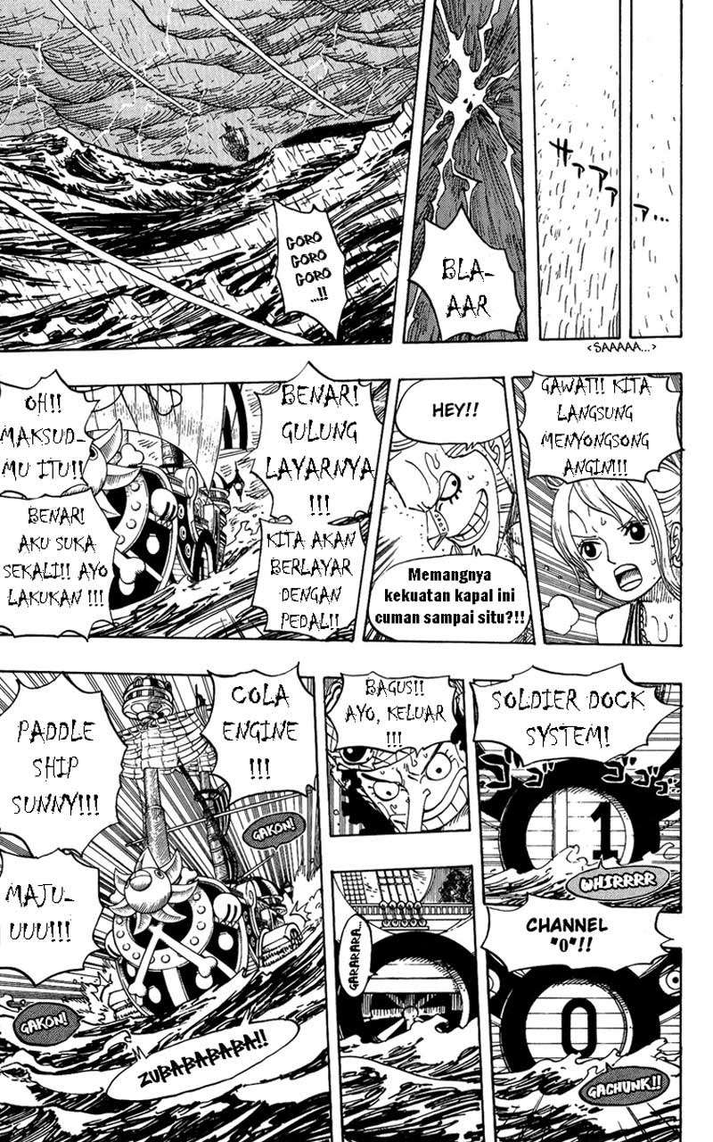 One Piece Chapter 442 Gambar 9