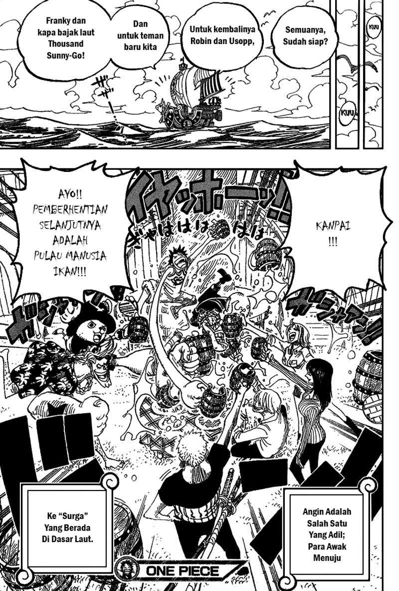 One Piece Chapter 439 Gambar 17
