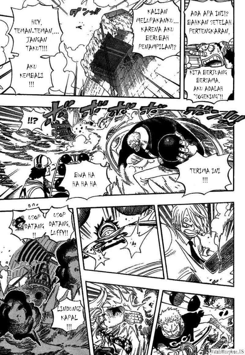 One Piece Chapter 438 Gambar 13