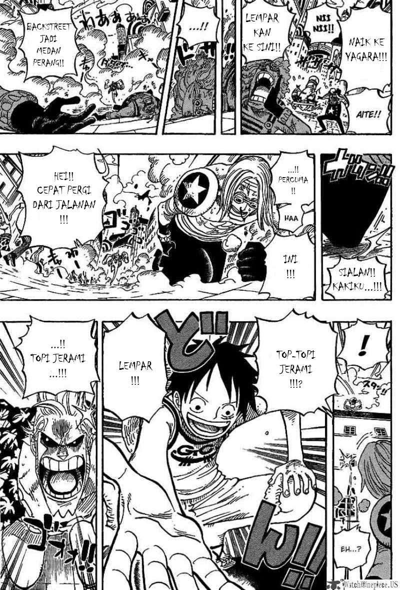 One Piece Chapter 436 Gambar 14