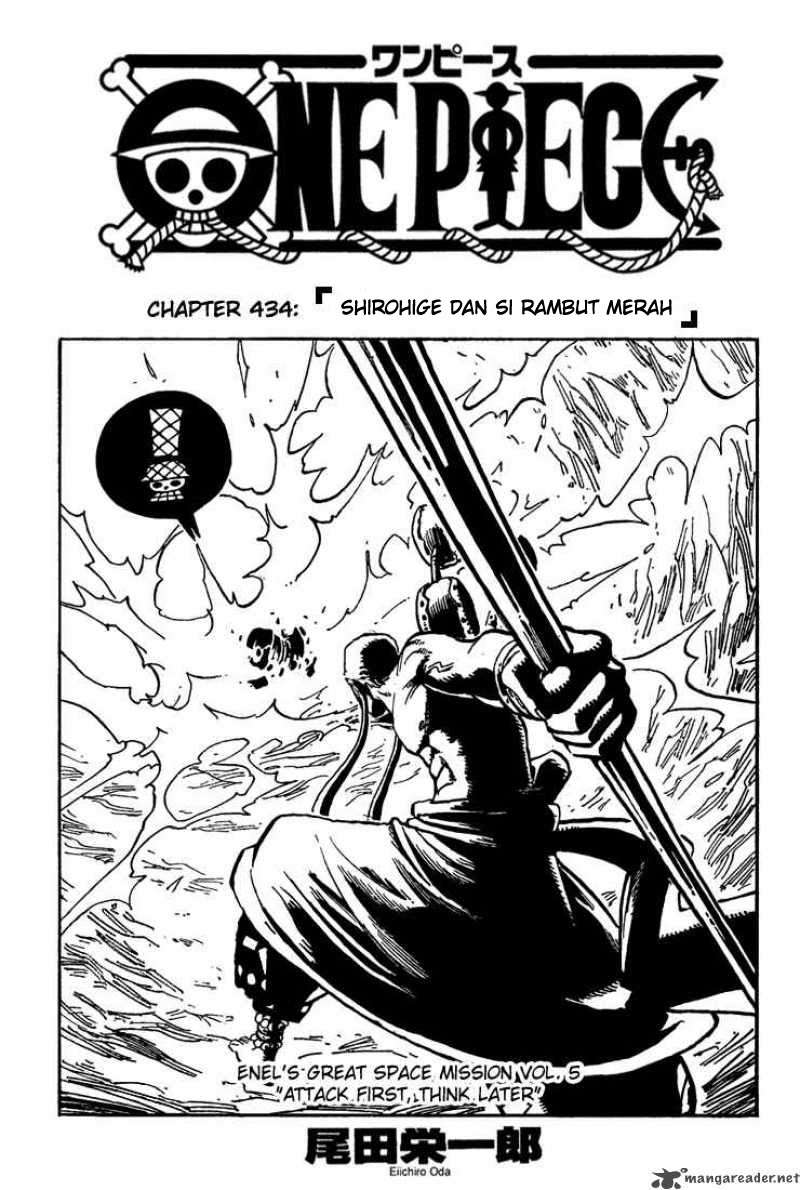 Baca Komik One Piece Chapter 434 Gambar 1